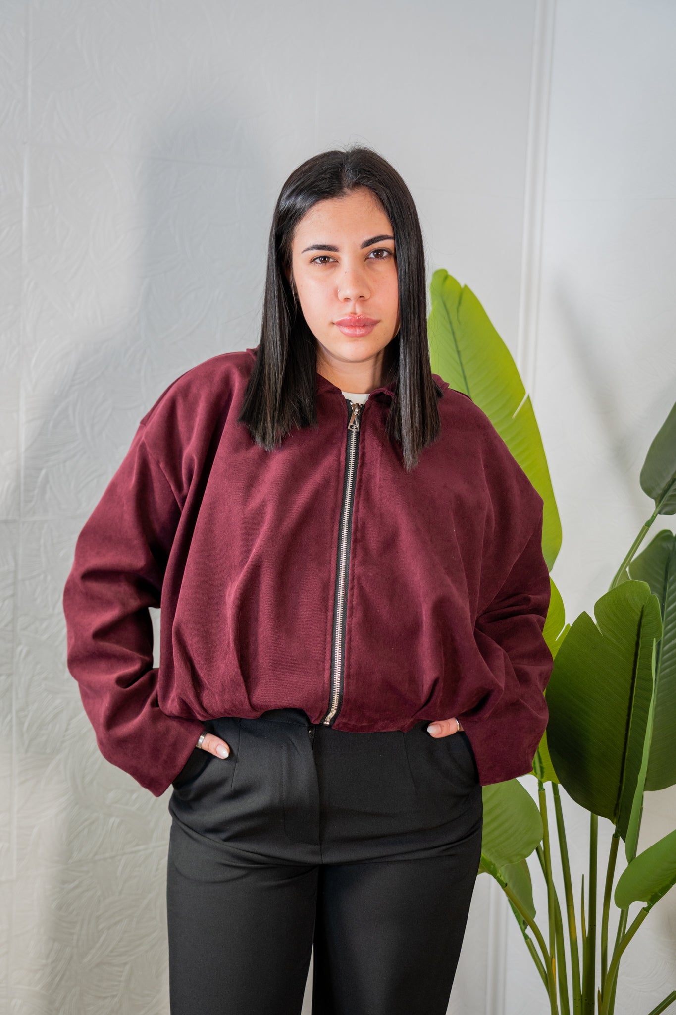 Bomber velluto