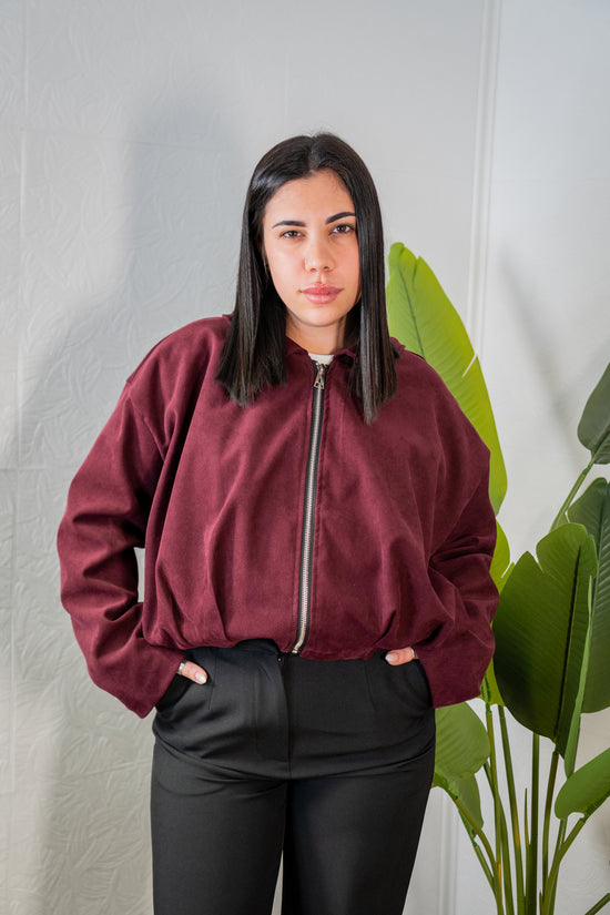 Bomber velluto