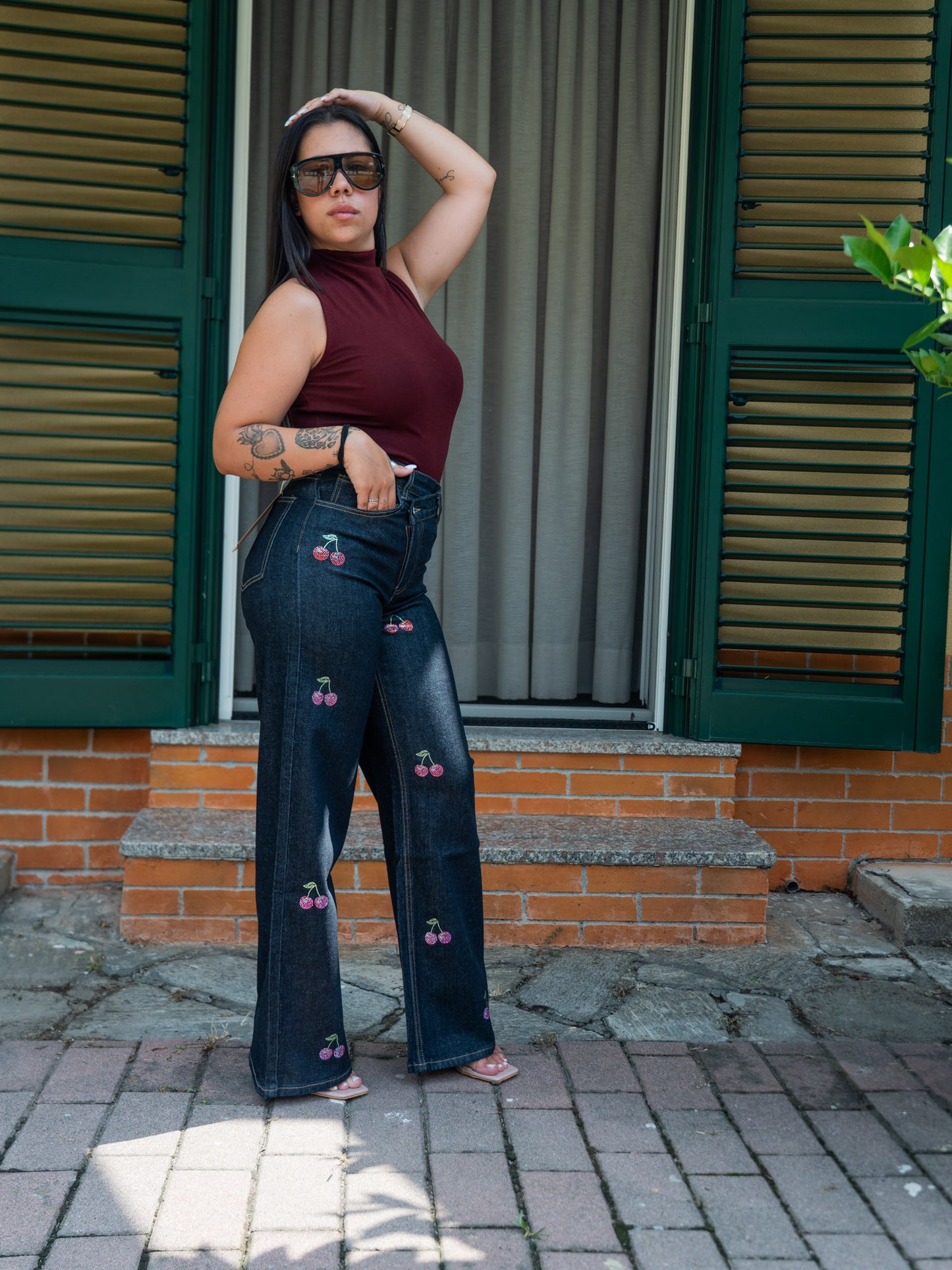 Jeans Cherry