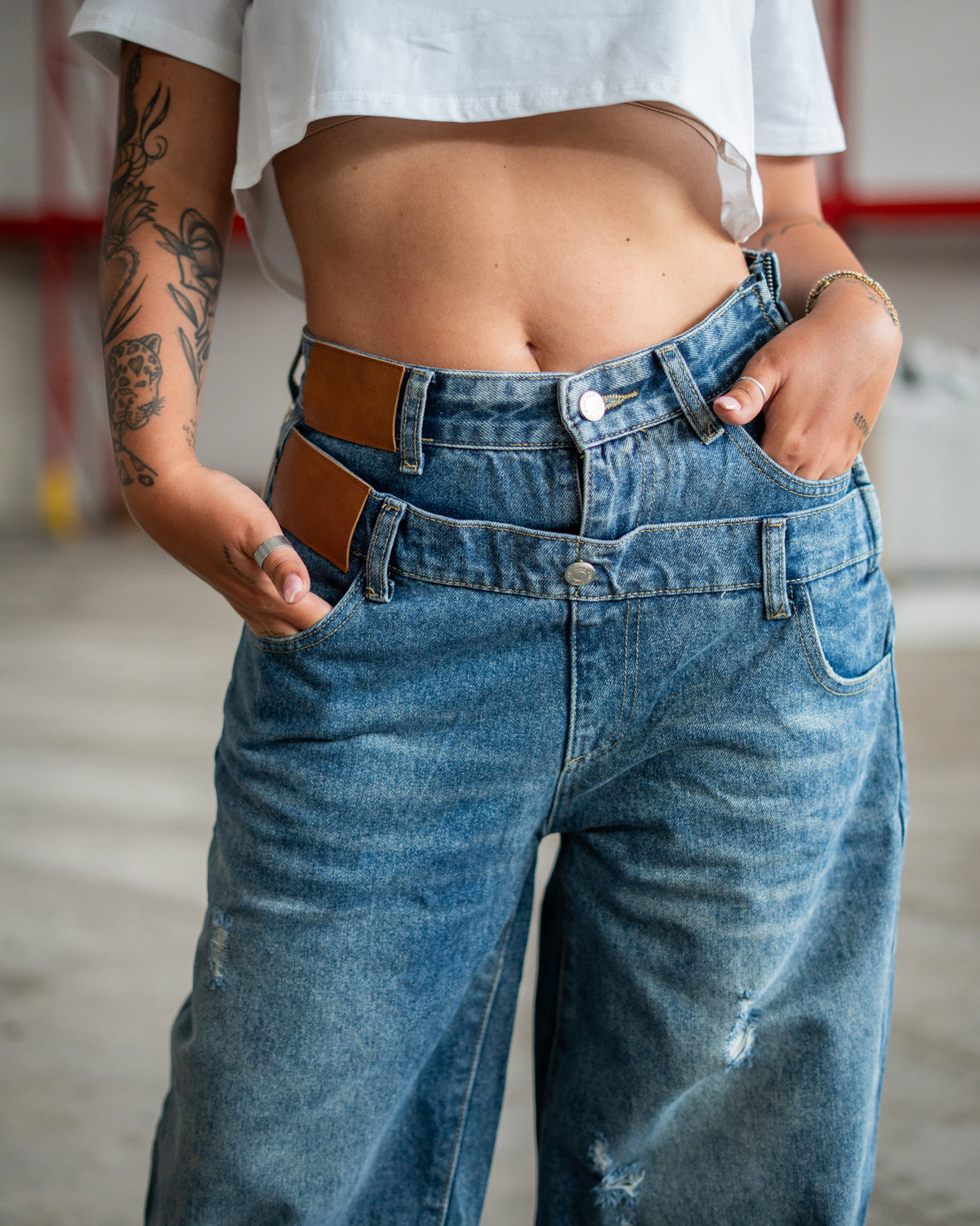 Jeans doppio