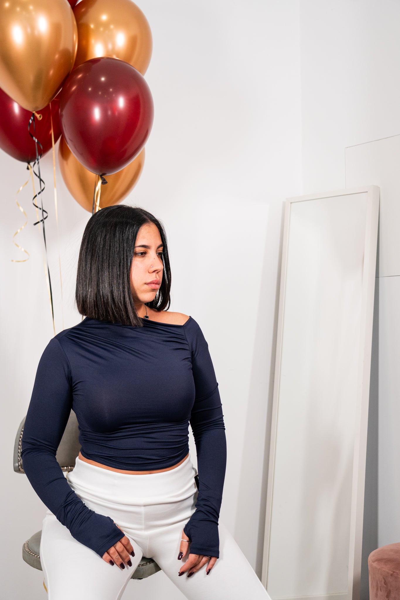 Maglia crop Kylie