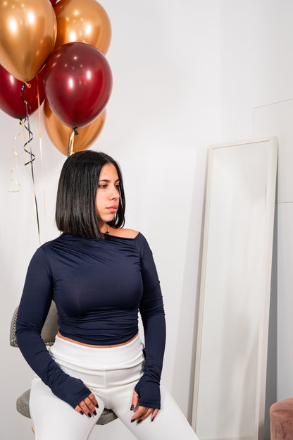 Maglia crop Kylie