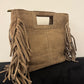 Mini bag frange