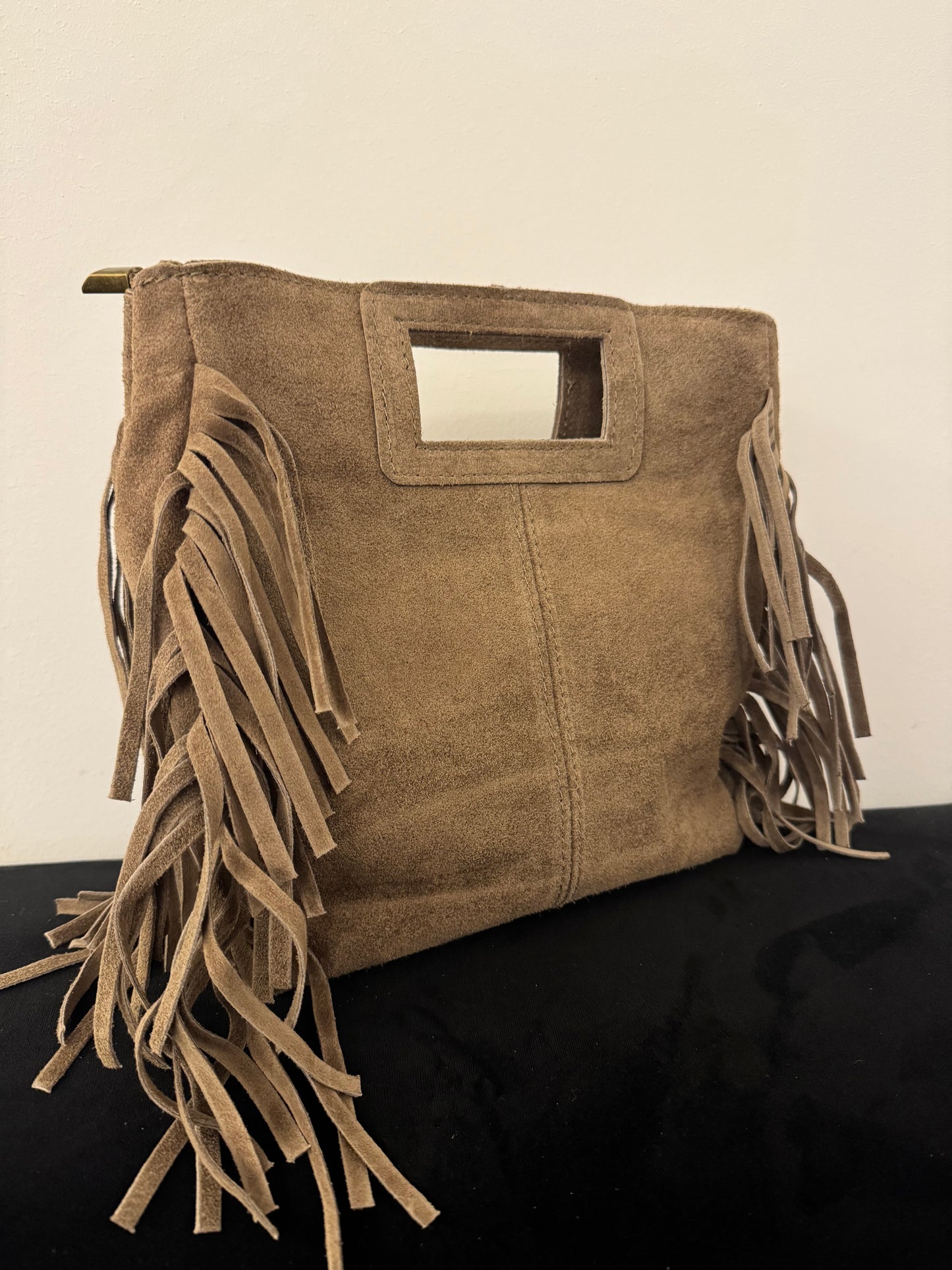 Mini bag frange