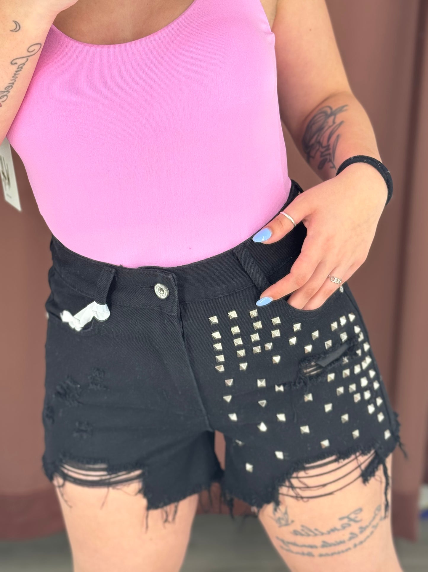 Pantaloncini Borchie