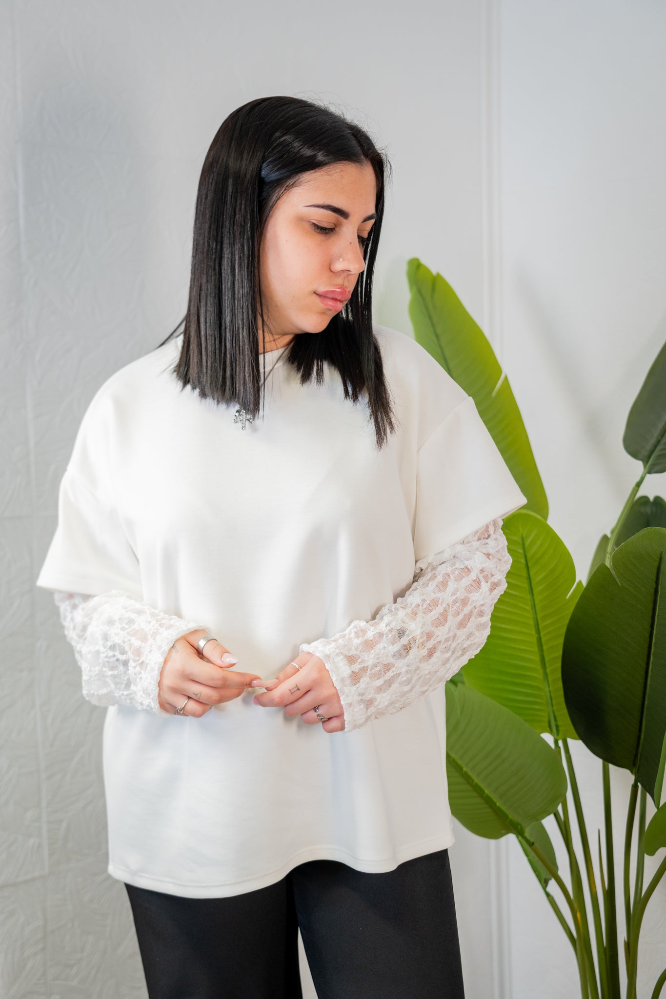 Maglia pizzo