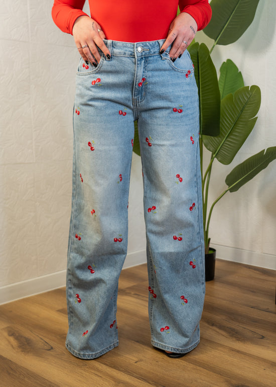 Jeans ciliegia