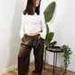 Pantalone satin
