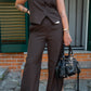 Tailleur coral