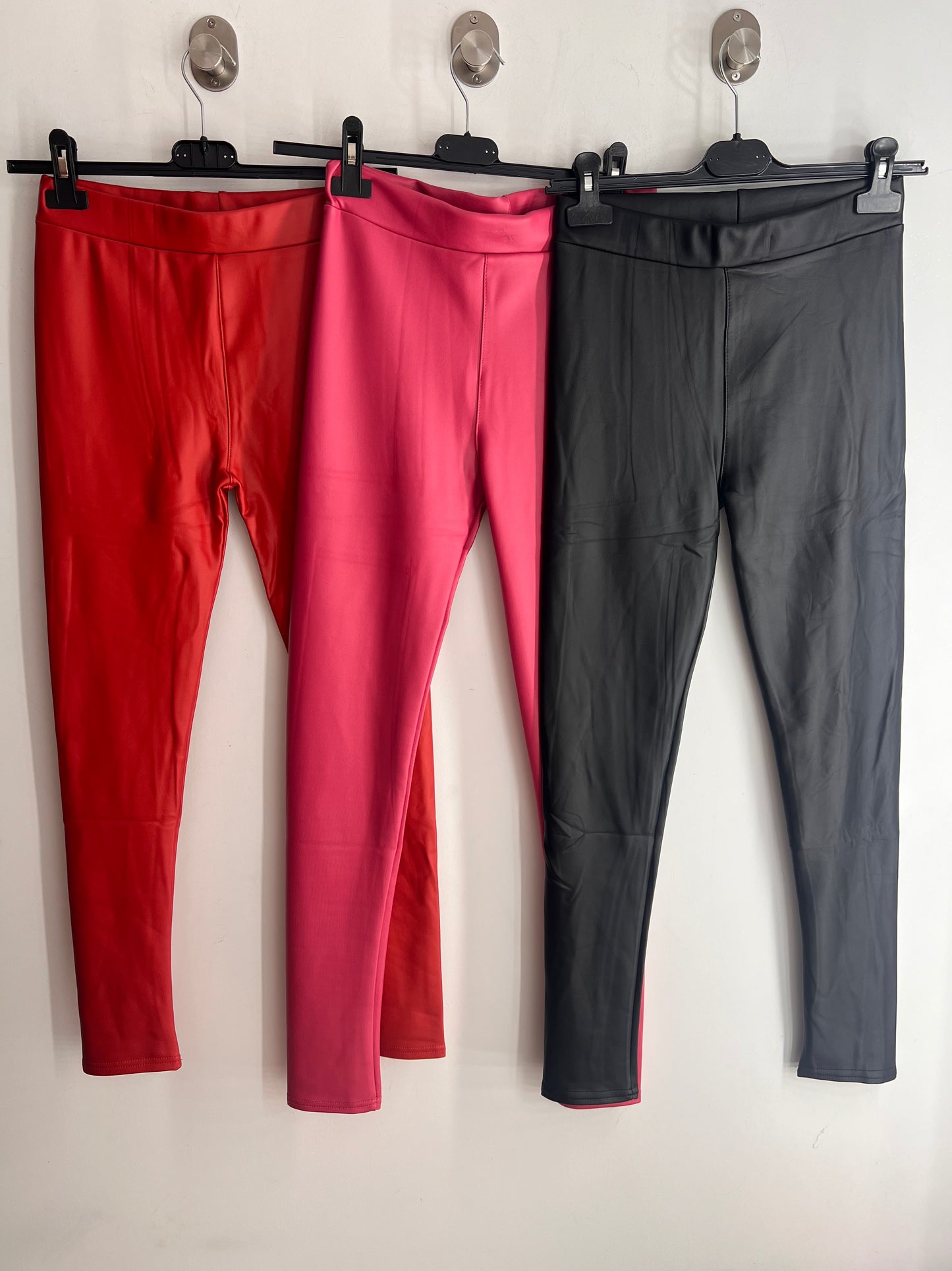 Leggings in pelle